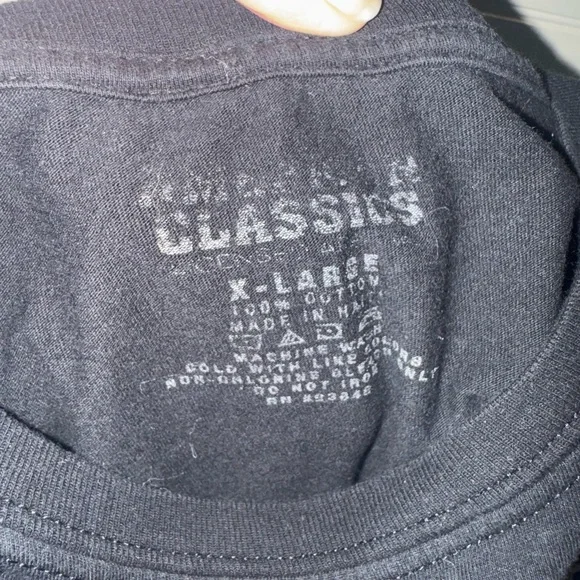 Classic Black Graphic T-Shirt - Picture 2 of 2